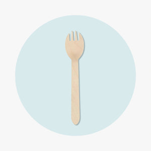 Wooden Sporks - Loose