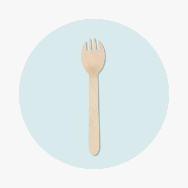 Wooden Sporks - Loose