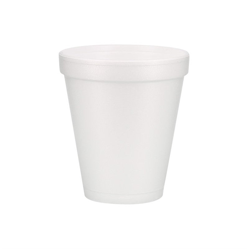Wincup Drinking Cup 12oz. White Styrofoam Disposable - 1000CT