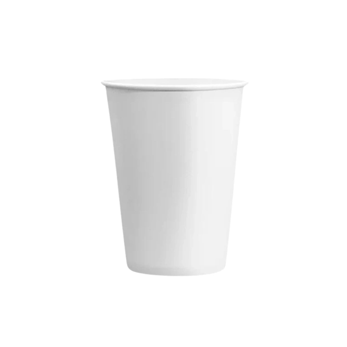 VASOS DE PAPEL DE PARED SIMPLE - BLANCOS - 16 oz