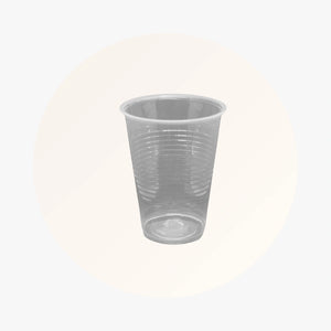 TRANSLUCENT PLASTIC PS CUPS 9 oz